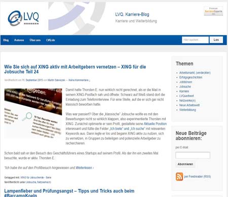 lvq.de Karriere blog