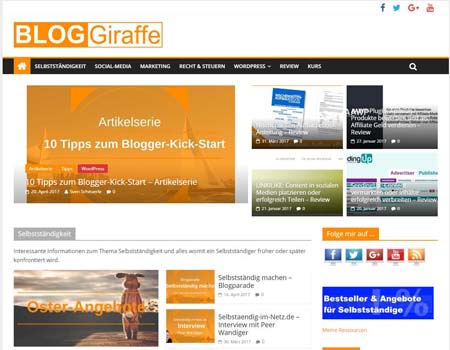 bloggiraffe.de